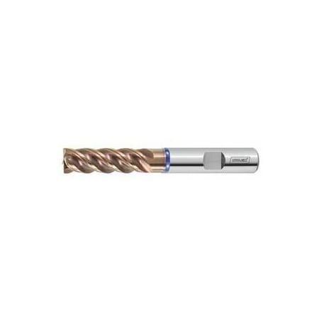 Holex Pro INOX Solid Carbide End Mill, for Stainless Steels, TiSiN Coated, 16 mm 202996 16
